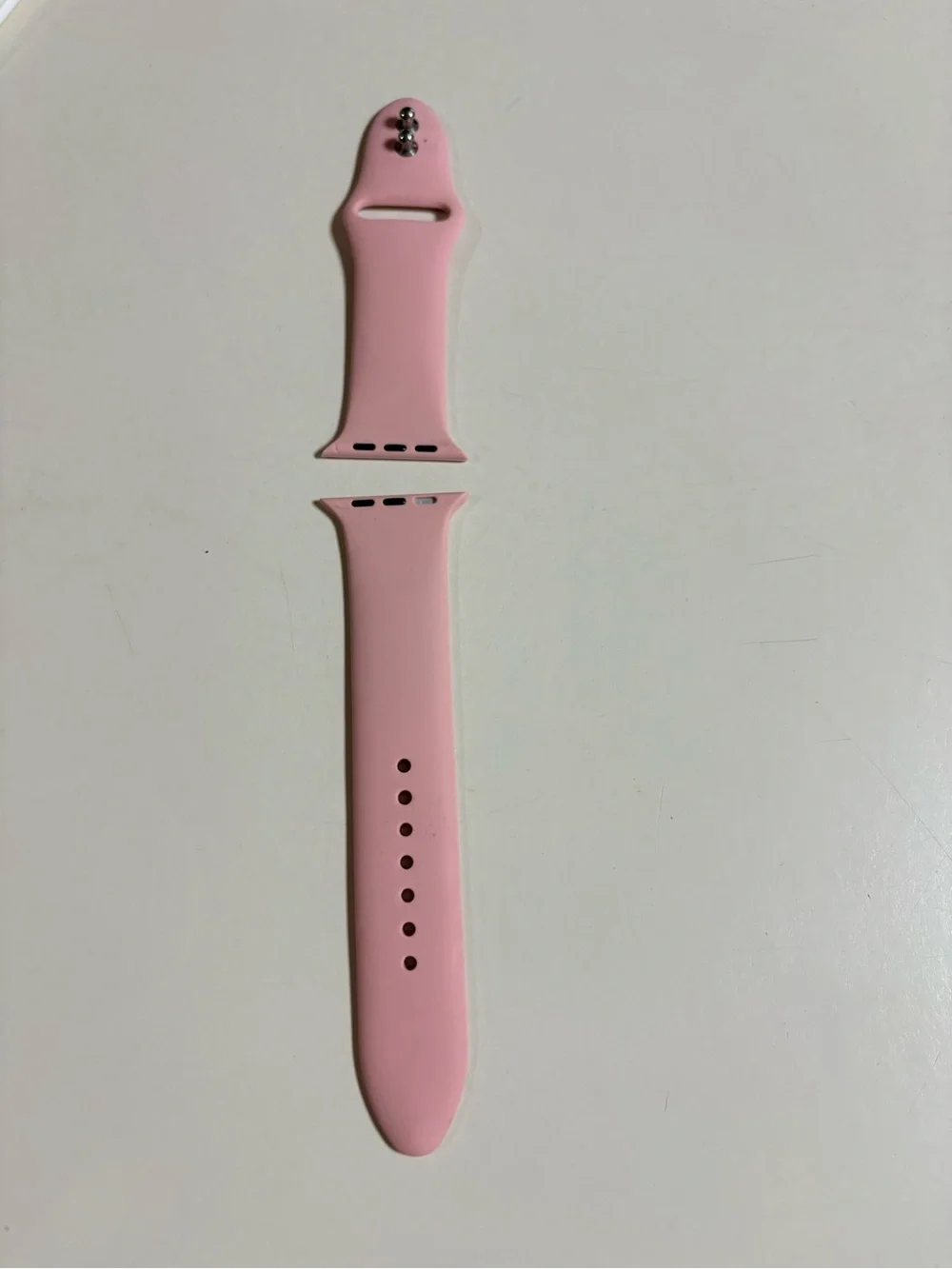 Pink Silicone Replacement Watch Band - Fits Smartwatches